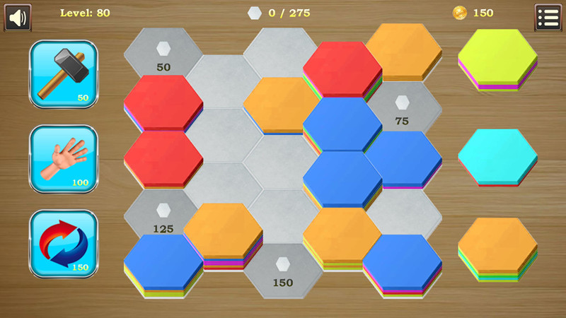 Sort Hexa Tiles - screenshot 5
